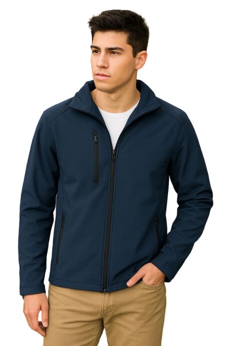 Campera Neopreno Azul Marino
