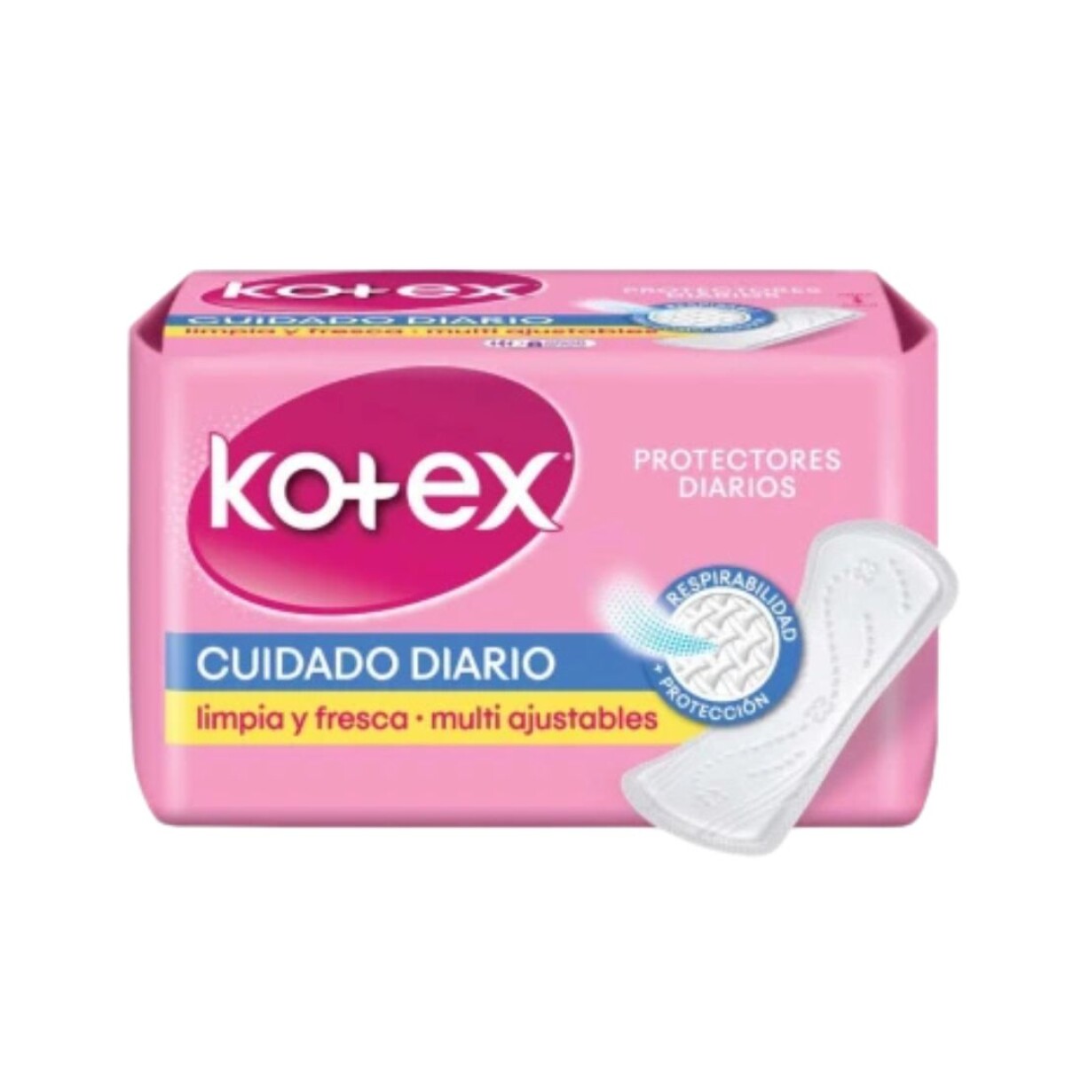 Protectores Diarios Esencial X20 Kotex - Sin Color 