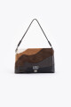 CARTERA LOCK WAVES Marron