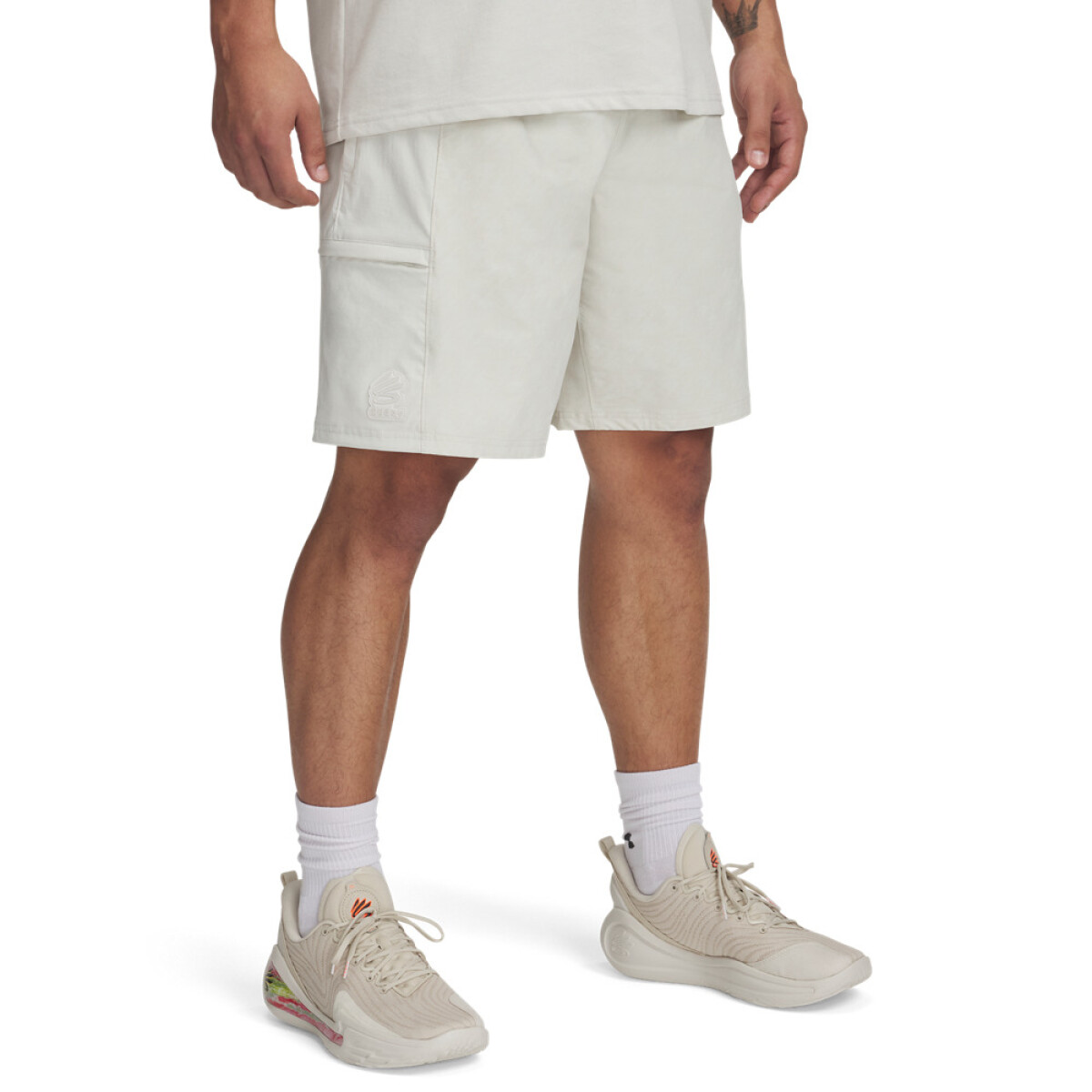 Curry Woven Short-WHT - WHT-110 
