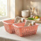 Set x2 Cestos grandes 5,2 lts ROSADO