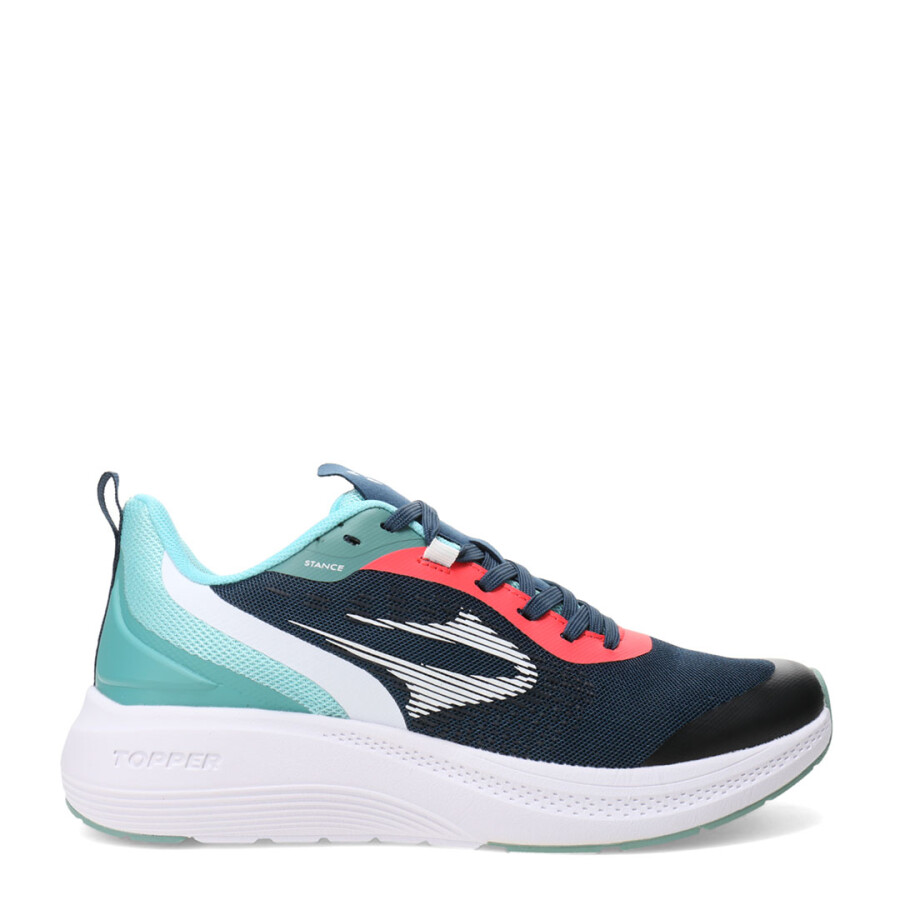 Championes de Mujer Topper Stance 3 Azul - Celeste