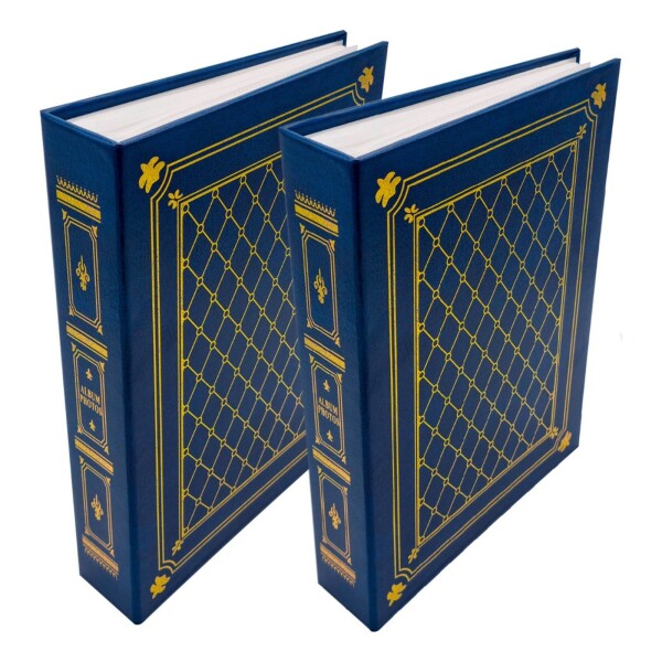 Pack X20 Album De Fotos 13 X 18 Cm 200 Fotografías Colores Color Variante Azul