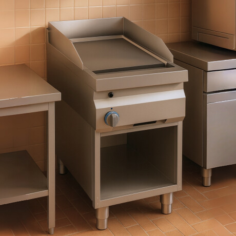 Plancha de Acero Inoxidable a Gas 40 x 77 cm Plancha de Acero Inoxidable a Gas 40 x 77 cm