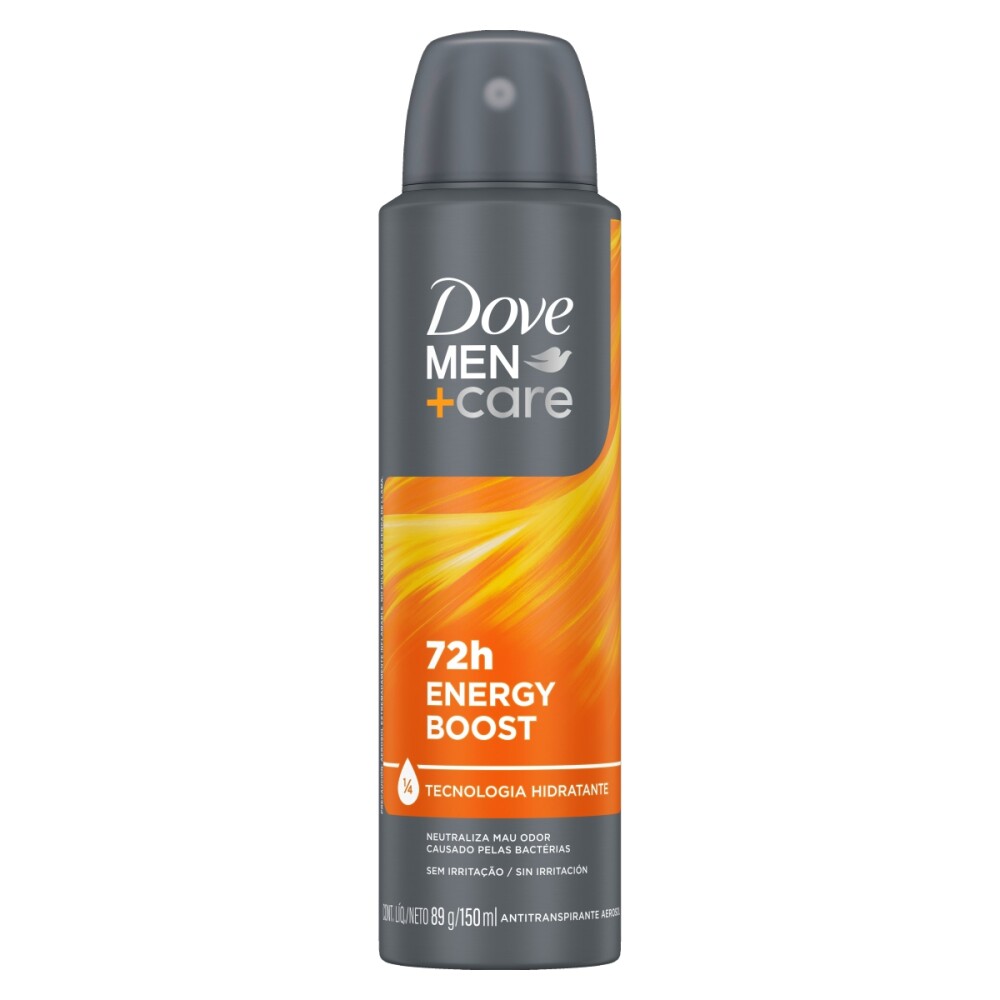 DOVE MEN AER AP ENERGY BOOST 150ML única