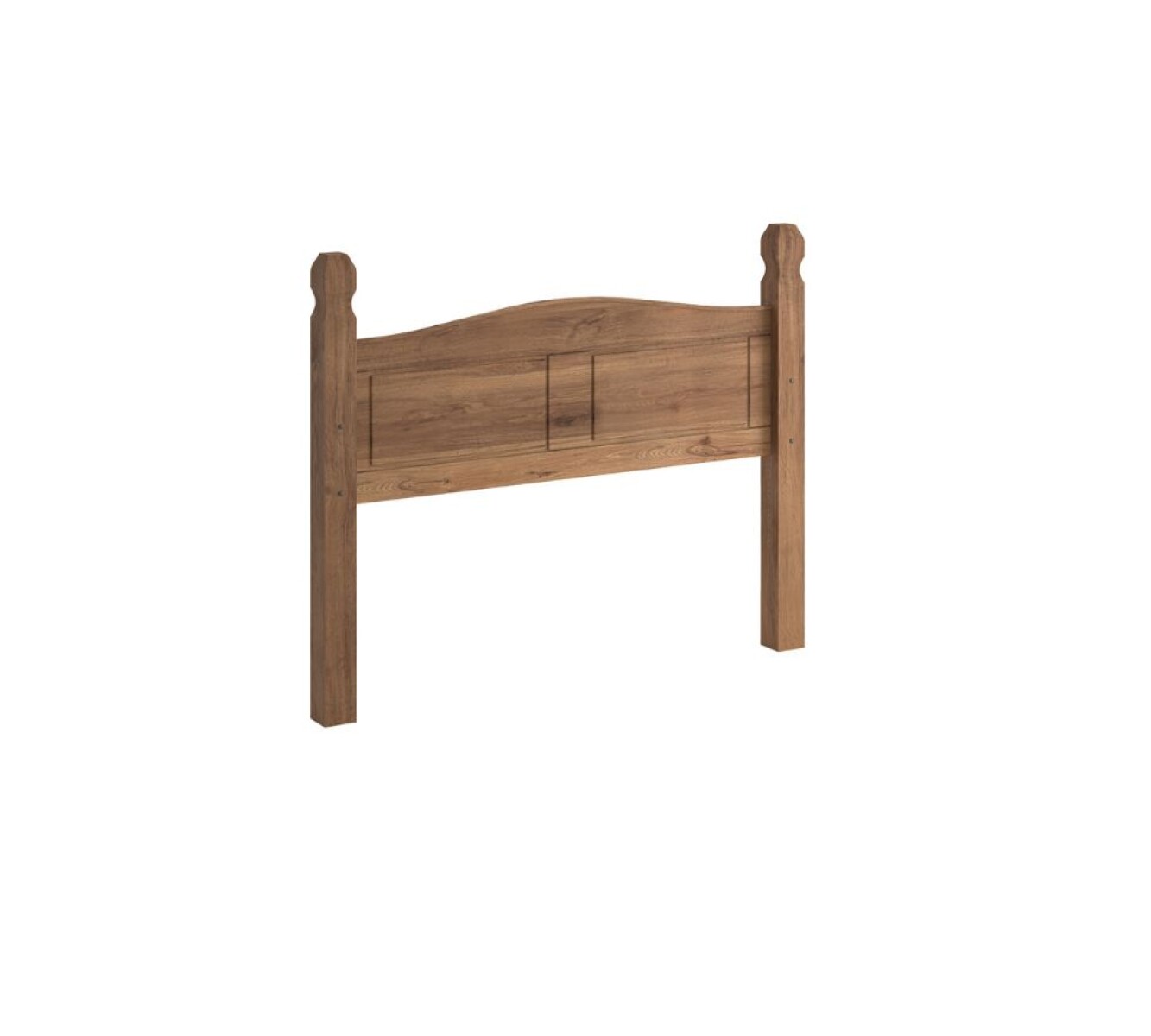 Respaldo Linea Mexicana Madera Maciza 140cm - Oscuro