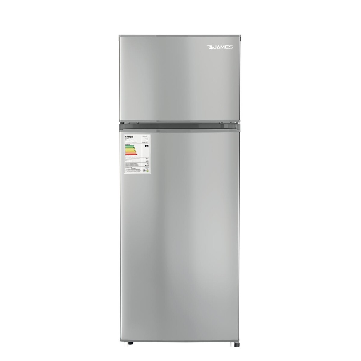 HELADERA JAMES FRÍO HUMEDO - 224-LITROS GRIS RJ 25 M 