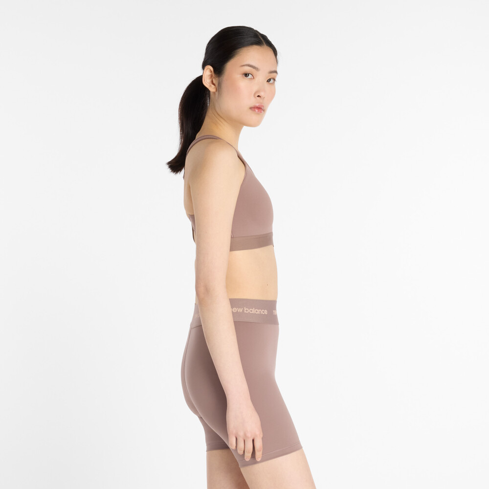 Bra Running NB Essential Run Bra Mujer Brown