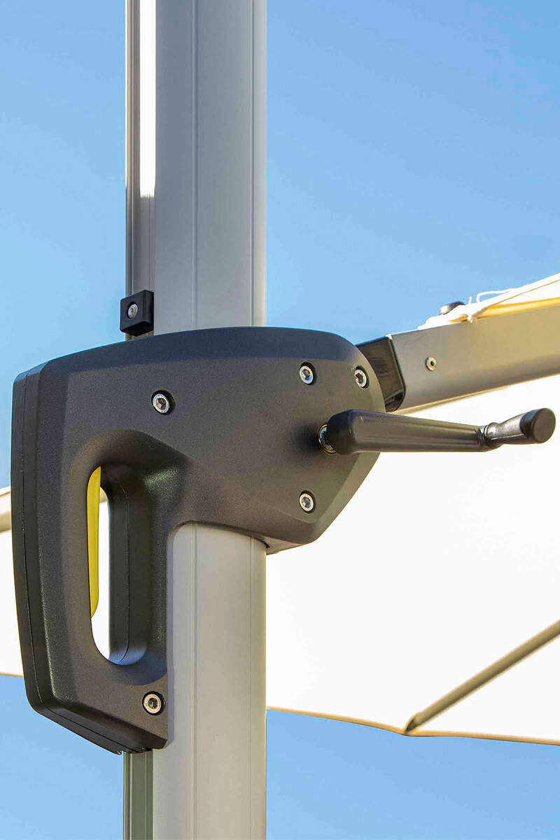 SOMBRILLAS SOMBRILLA U-ROMAN UMBRELLA CRUDA S003 (D) 300X300X270H CM