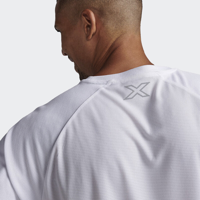 Remera 2XU Aero Tee Blanco