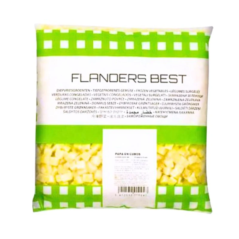 Papas en Cubos Flanders - 2,5 kg Papas en Cubos Flanders - 2,5 kg