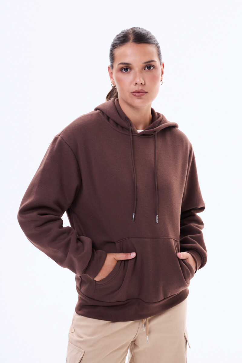 Buzo felpa Tumbes Marrón