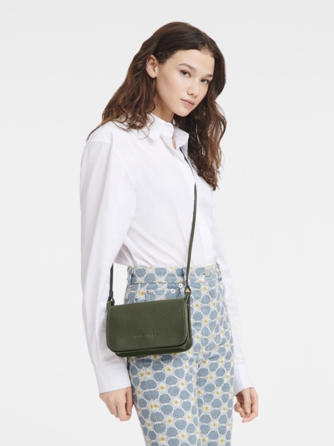 Longchamp -Cartera pequeña con solapa, Le Foulonné 892
