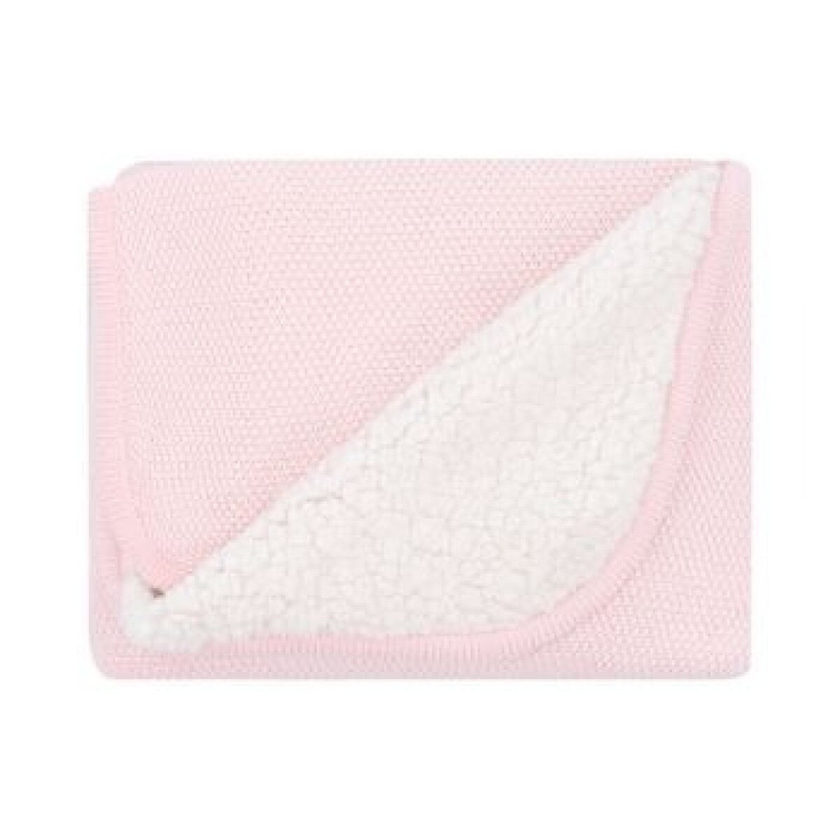 Manta rebozo hilo corderito KIKKABOO - rosado 