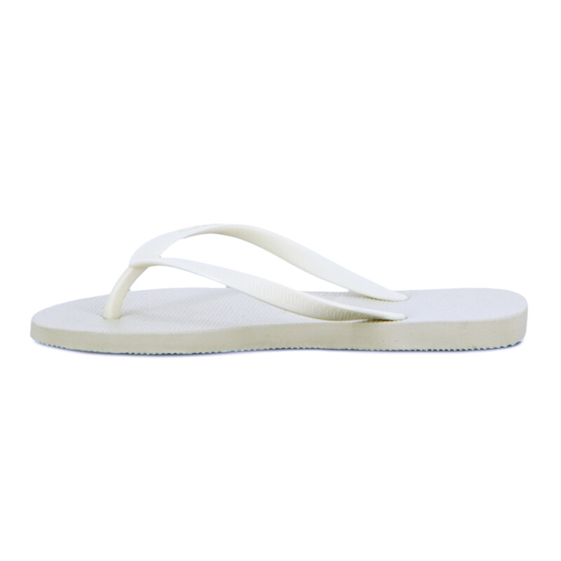 Tropical Brasil Ojota Slim Basic De Mujer - Blanco Blanco