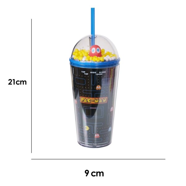 Vaso cúpula PAC-MAN 600ml Vaso cúpula PAC-MAN 600ml