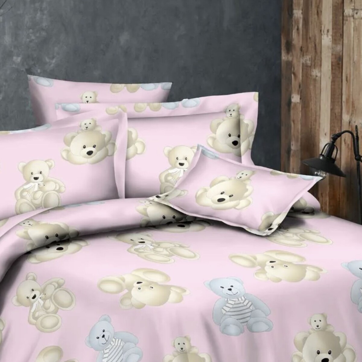 Juego de sábanas Cotton Flor Zyporah Camita 110x150cm - 7730965300077 