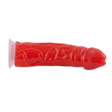 Consolador Champ Con Ventosa Rojo