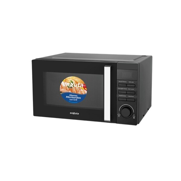 Microondas 23L Enxuta Digital Negro con Grill Microondas 23L Enxuta Digital Negro con Grill