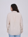 Camisa Aniux Beige Claro