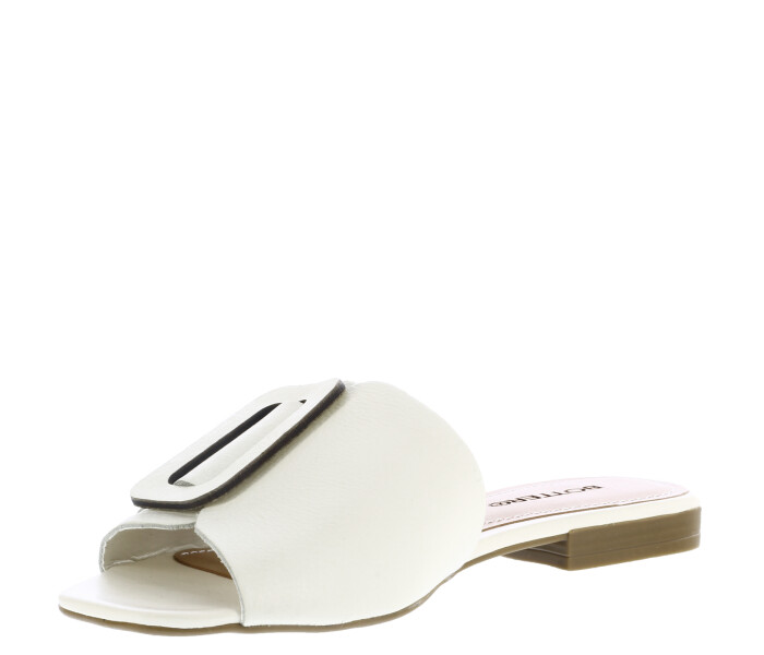 Zuecos de Mujer Bottero c/hebilla Blanco Hueso