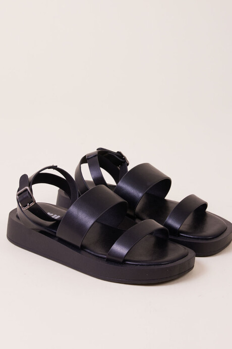 SANDALIAS CHARA RUSTY Negro