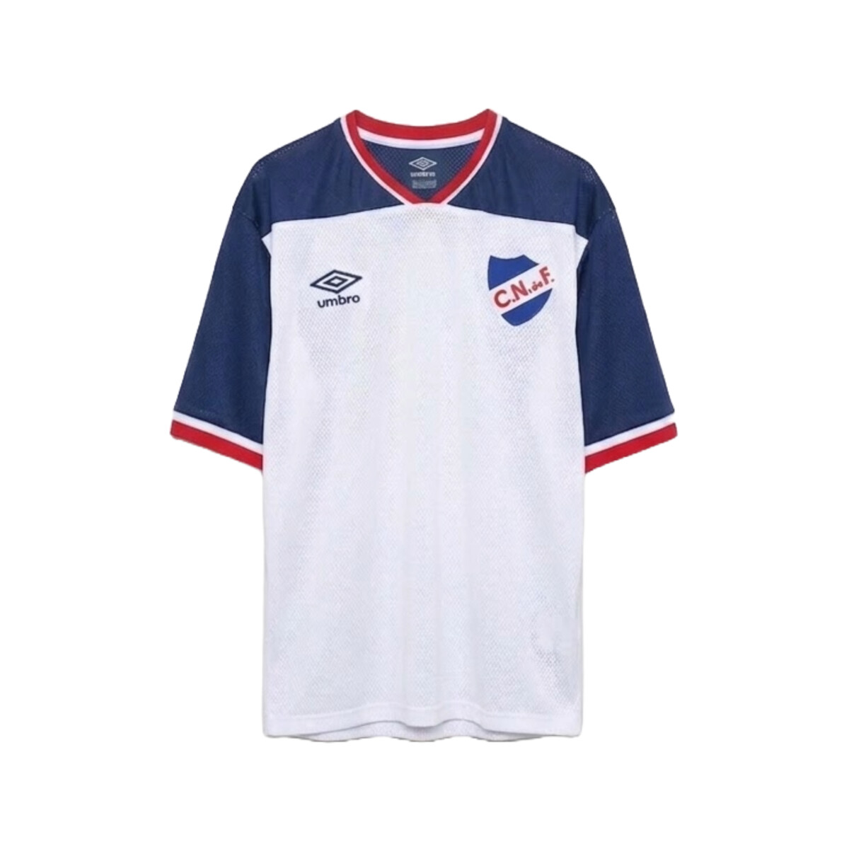 Remera Umbro Match Nacional - White Blue 