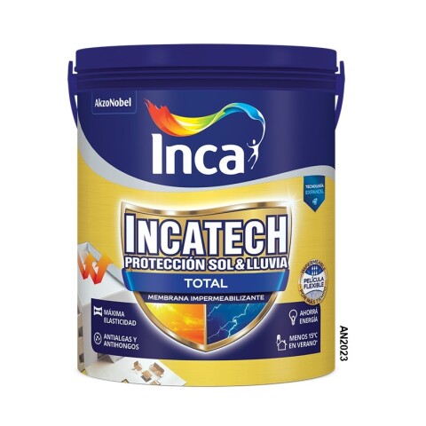 Impermeabilizante Incatech Total 20k Color Blanco Impermeabilizante Incatech Total 20k Color Blanco
