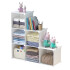Estantería Biblioteca IMBACK IBK-PLC008 | 6 Cubos Modulares, Compacta, Resistente y Versátil Blanco Estantería Biblioteca IMBACK IBK-PLC008 | 6 Cubos Modulares, Compacta, Resistente y Versátil Blanco