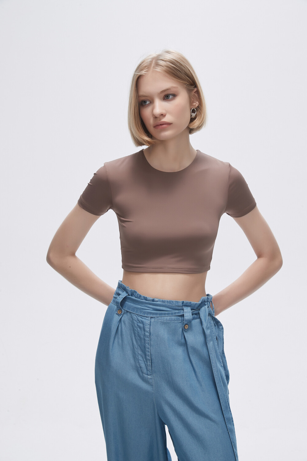Remera Hazakura Taupe / Mink / Vison