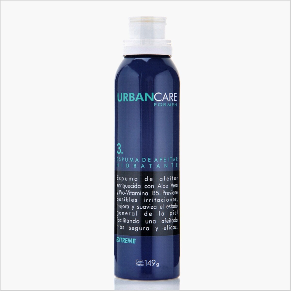 Espuma de Afeitar Urban Care For Men Extreme 149g 