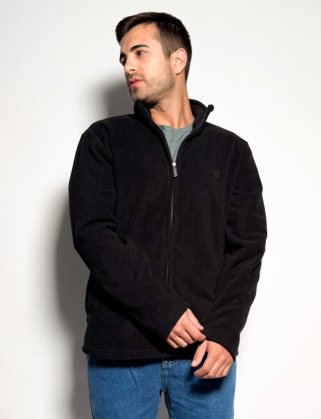Campera de micropolar Ulises Negro