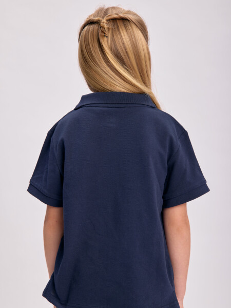 Remera polo pique Azul Marino