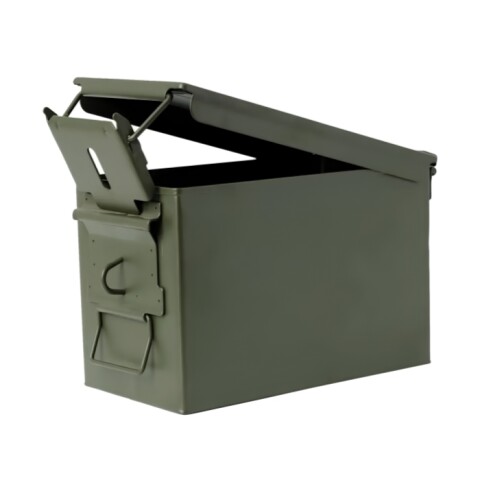 Caja Porta Municiones De Metal - Chica Caja Porta Municiones De Metal - Chica