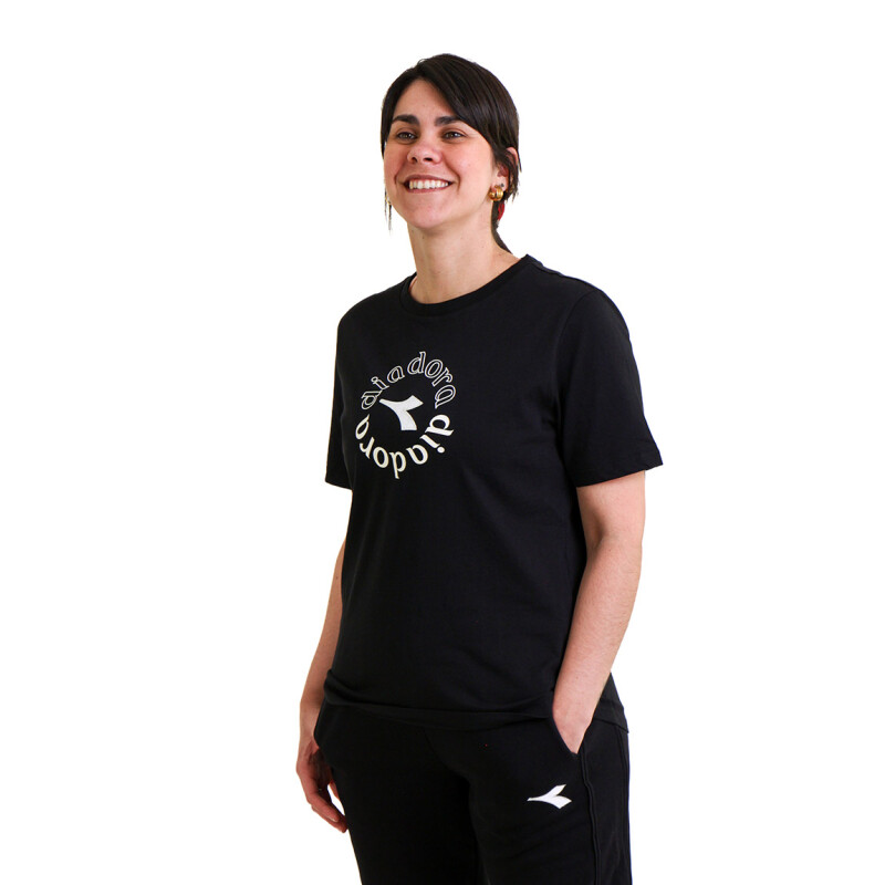 DRemera Casual Mujer Diadora Negro