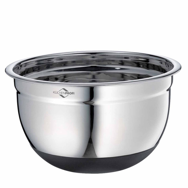 Bowl acero con antideslizante Kuchenprofi 28 cm. 7 litros Bowl acero con antideslizante Kuchenprofi 28 cm. 7 litros