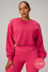 Polera Heavy Terry Cropped Pullover Mujer Berrylicious