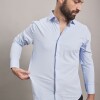 Camisa técnica Celeste