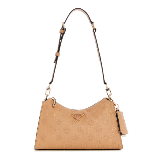 Cartera Guess Cresidia Chica Beige 0