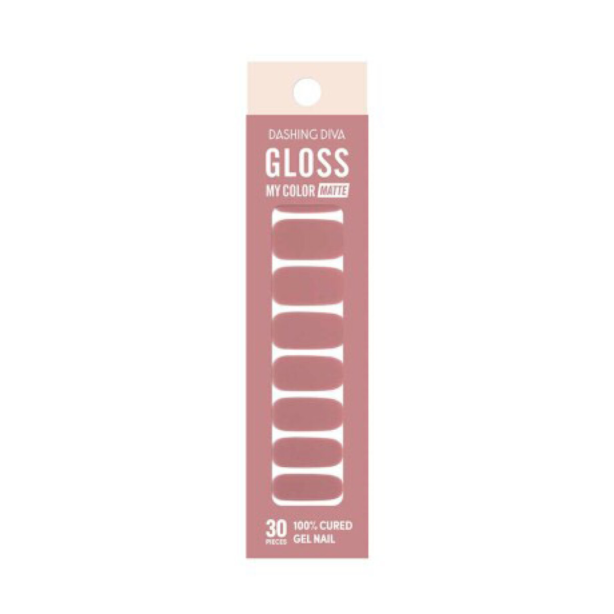 Dashing Diva Gloss Matt Warm Pink 