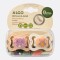 Set Chupetes X2 Blanco Rosa