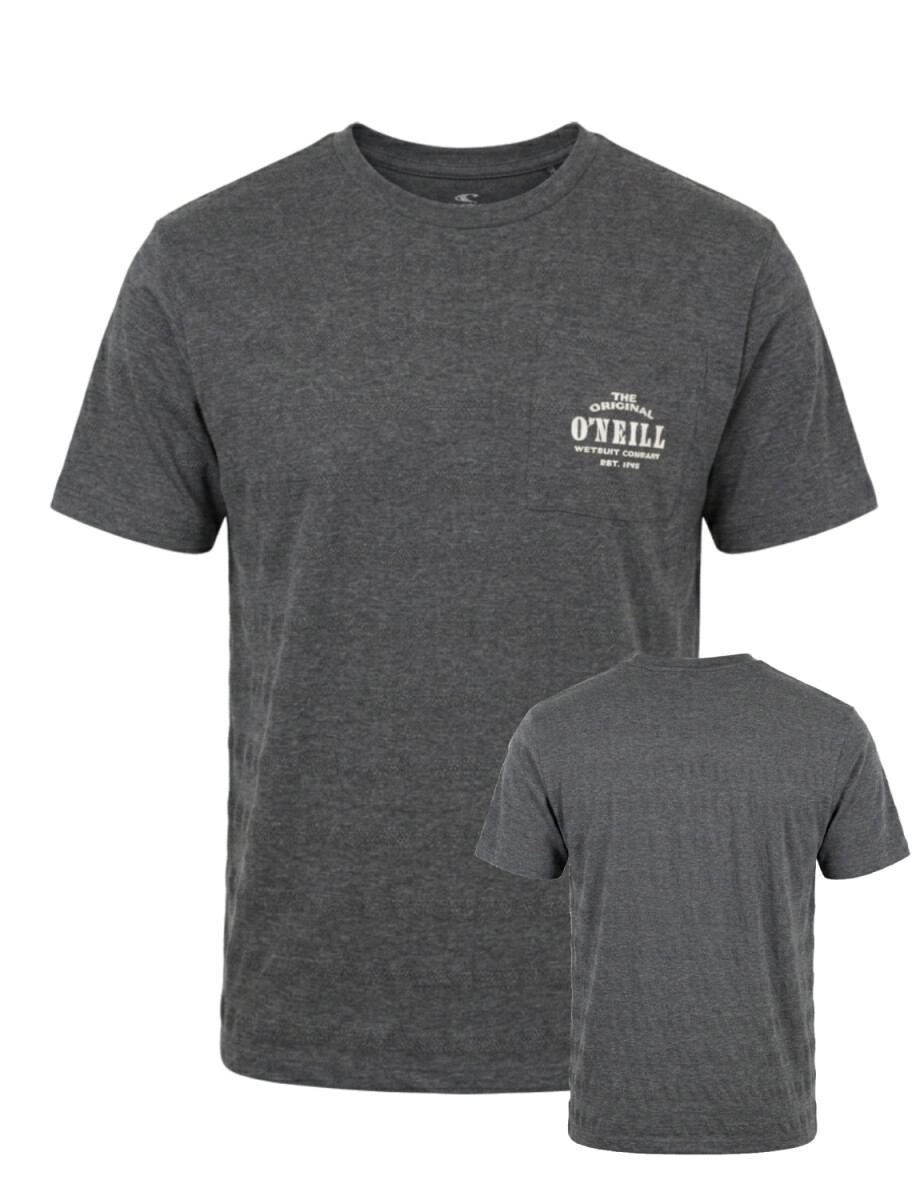 Remera O'Neill Heritage Pocket Series - Gris Oscuro 