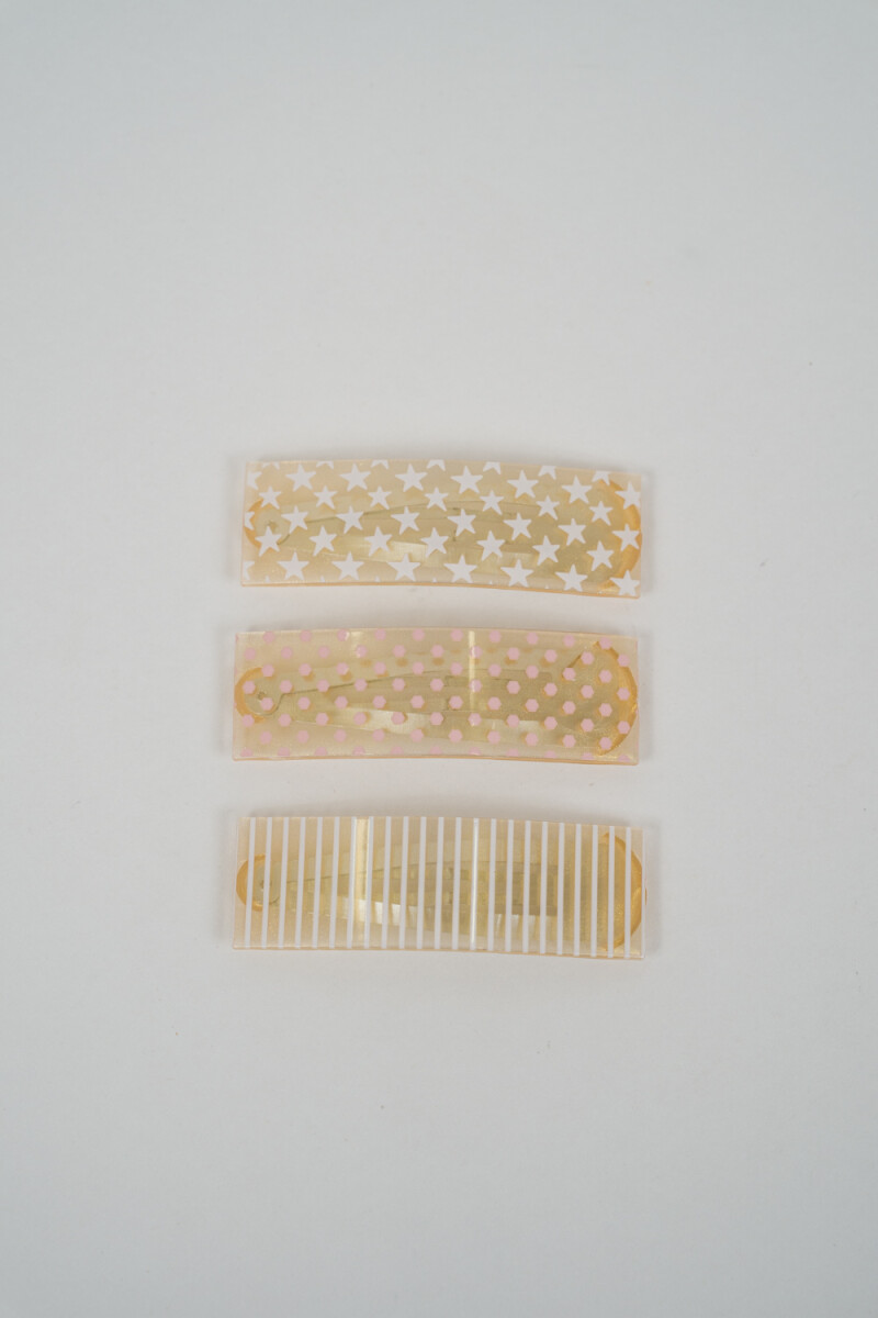 Pinza De Pelo Marcela - Estampado 2 