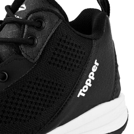 Bota Basket Básquetbol Champion Deportivo Topper Negro