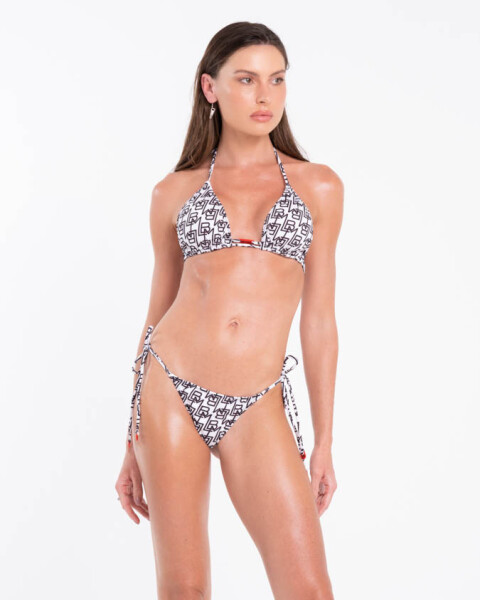 Bikini Futura Blanco Estampado U