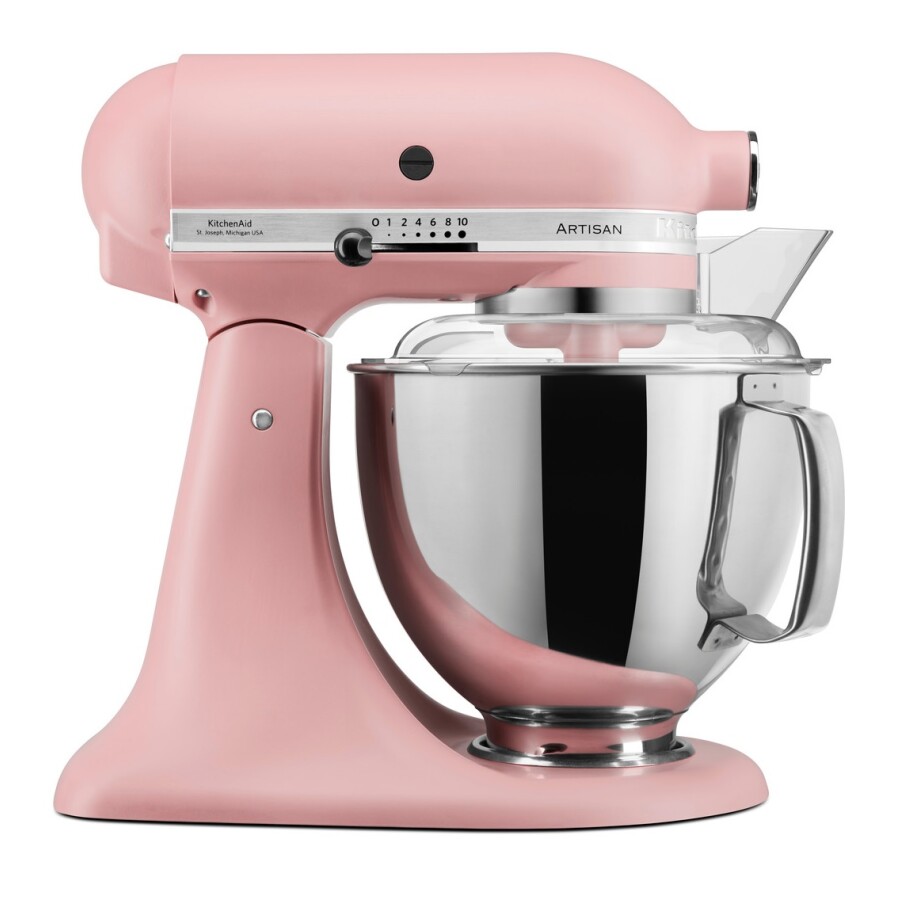 Batidora planetaria Artisan Rosada 4.8 lts KitchenAid KIT-KSM150PSEDR Batidora planetaria Artisan Rosada 4.8 lts KitchenAid KIT-KSM150PSEDR
