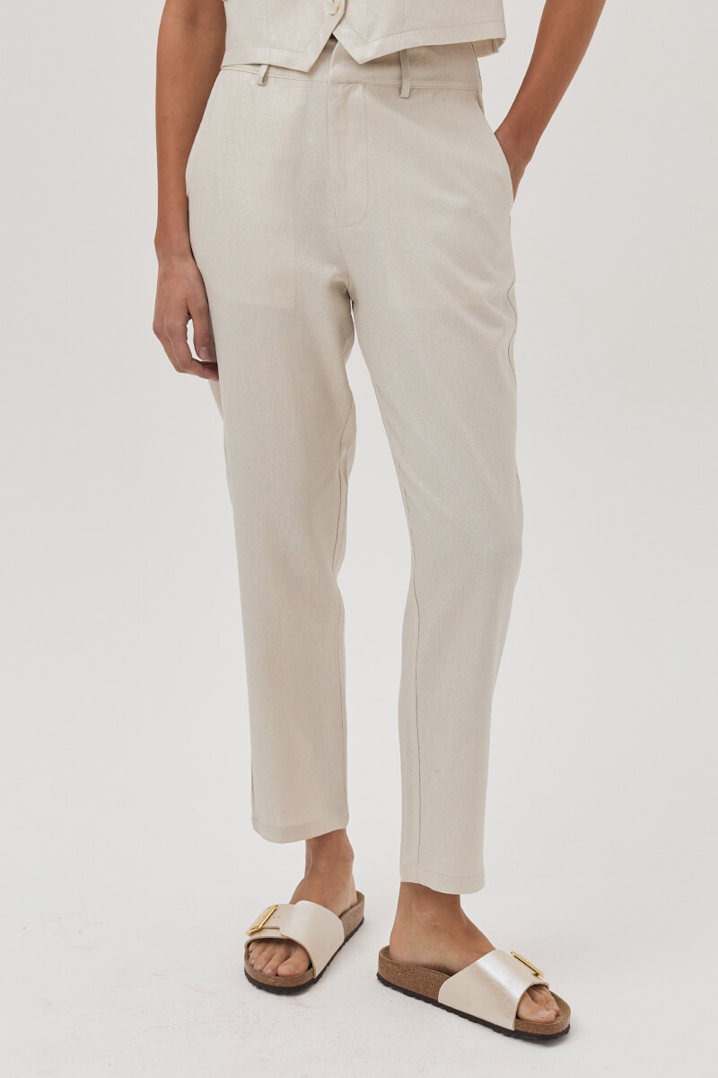 Pantalón Amalfi Plateado