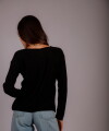 Blusa Marina negro