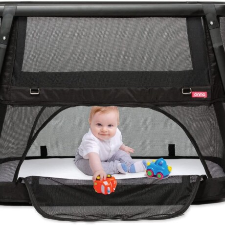 Mini cuna corral Somnia negra Mini cuna corral Somnia negra