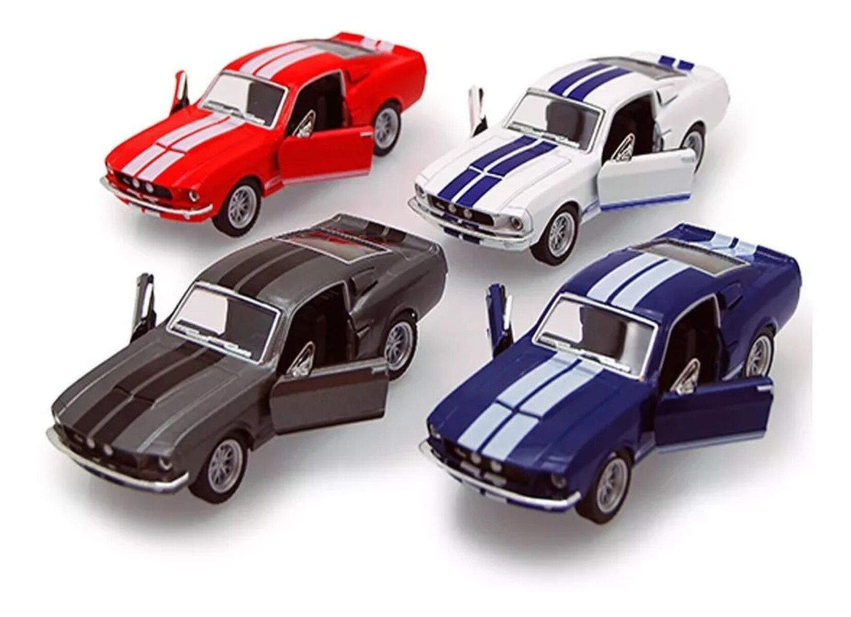 Auto Colección Metal Kinsmart 1967 Shelby Gt-500 1/38 